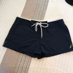 Nautica Surf Shorts Navy and White M